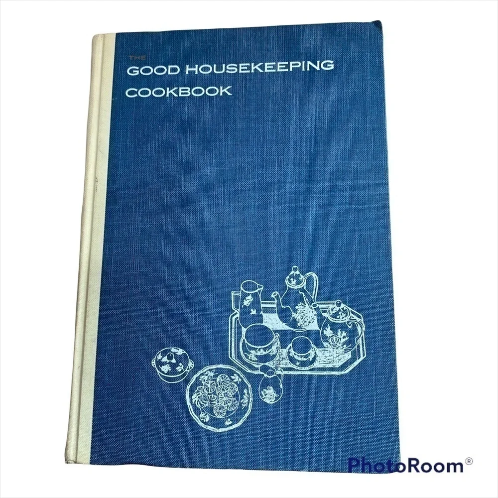 Vintage Good Housekeeping Cookbook Blue Hardcover